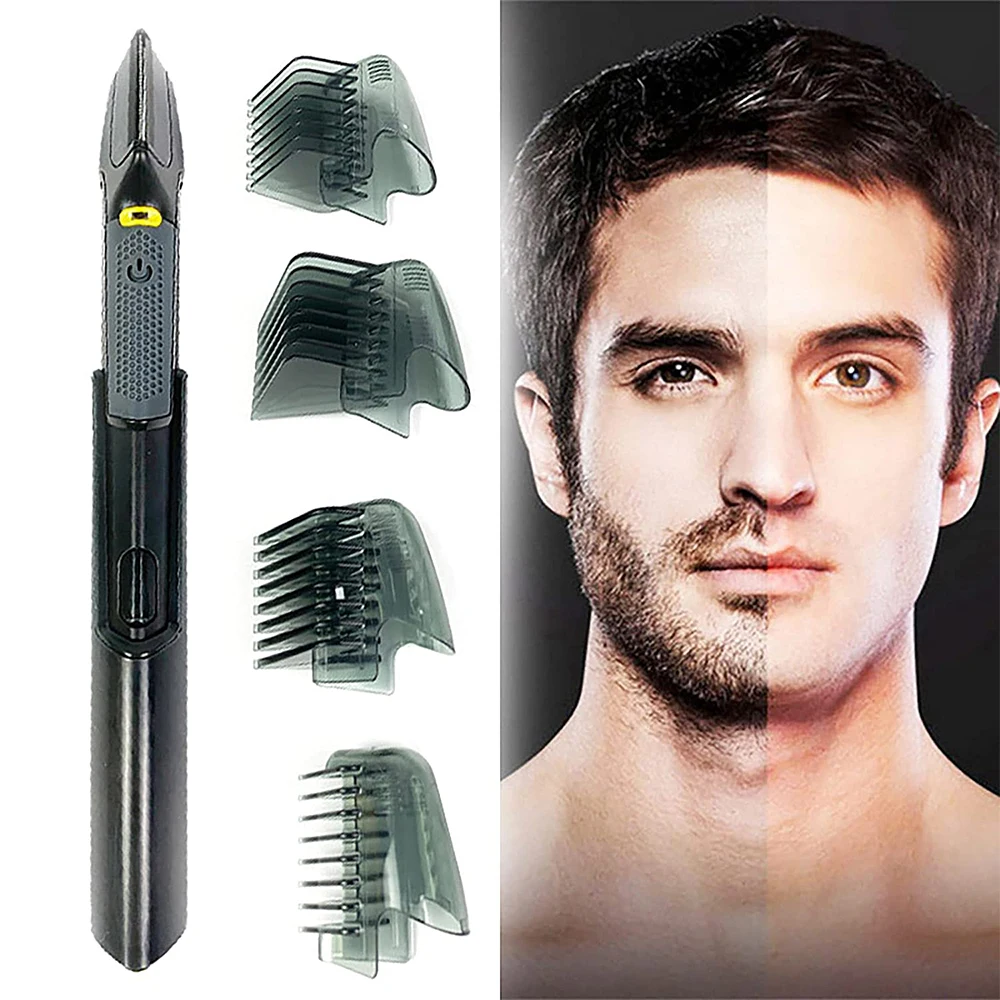 Electric Hair Clipper for Men Beard Hair Clipper Professional Trimmer Retractable Washable shaver Hair Cutting Machine Tool Set