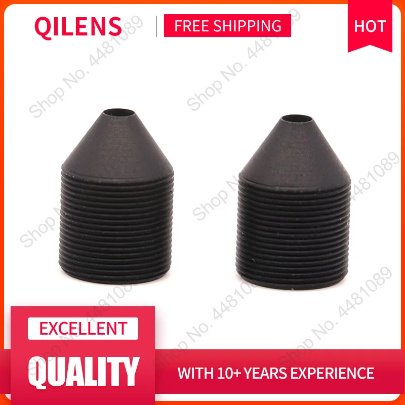 QILENS M7 마운트 FL 6mm 핀홀 렌즈, 조리개 F1.6 미니 CCTV HD 2.0 메가 픽셀, 보안 카메라 렌즈 용