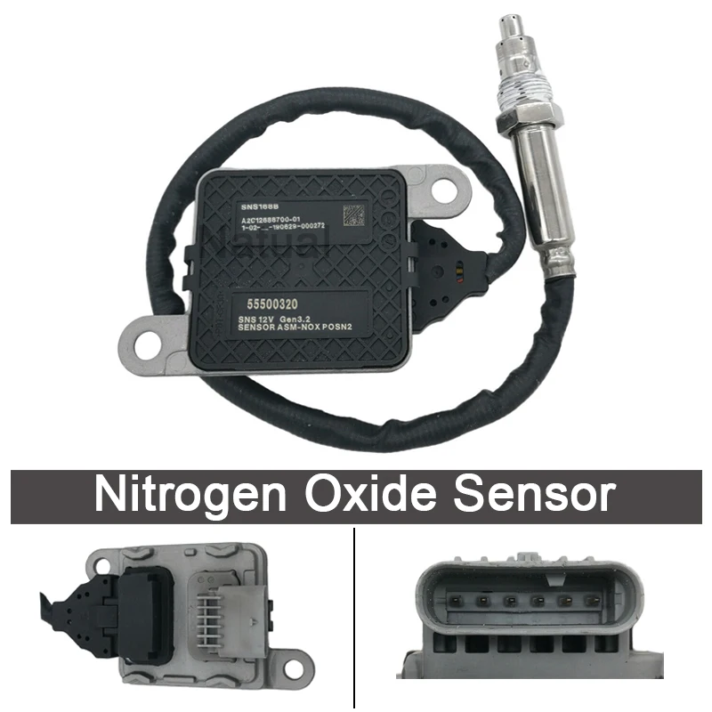 12V Original Nitrogen Oxygen Nox Sensor For Opel Vauxhall Insignia Diesel 2.0 CDTI 55500320 55495341 55487270 55589458