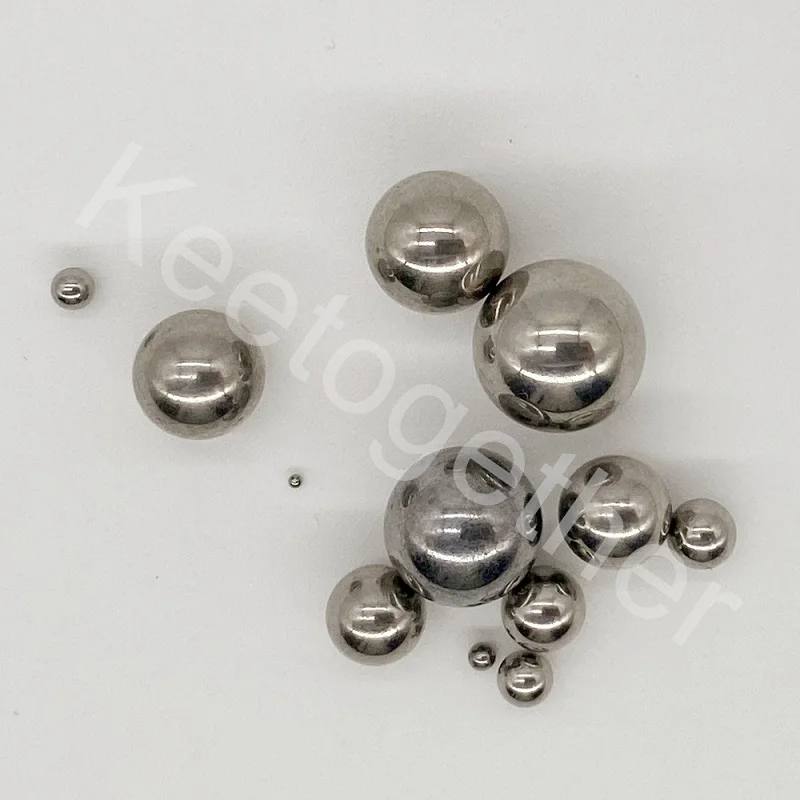 KEETOGETHER Precision Bearing Ball 304 Stainless Steel Smooth Ball Diameter 1-12mm For Bearings/DIY Repair/Outdoor Hunting