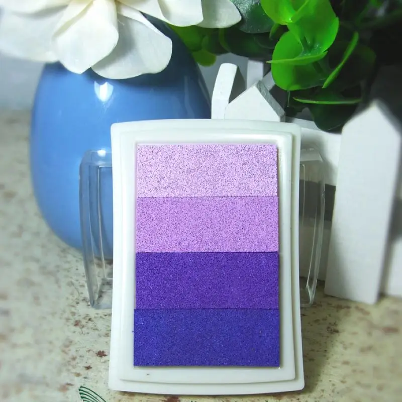 DIY 指絵画描画おもちゃ赤ちゃん面白いグラデーション落書き色描画クラフトインクパッドスタンプ描画おもちゃ子供のため