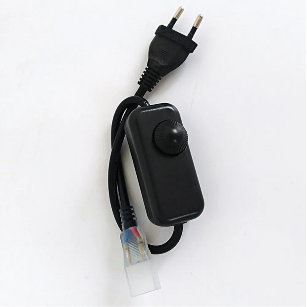 220V 110V Power Switch Dimmer Remote Control Switching 720W Power Cord For 5050 2835 5630 LED Strip Light US EU UK AU Power Plug