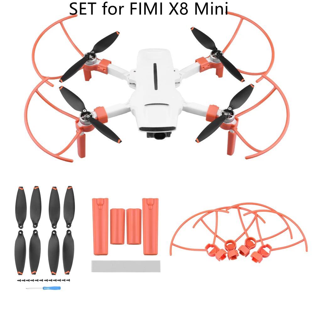 Propeller Guard Propeller Landing Gear For FIMI X8 Mini/Mini V2 Drone Propeller Protector Light Weight Wing Fans Accessory