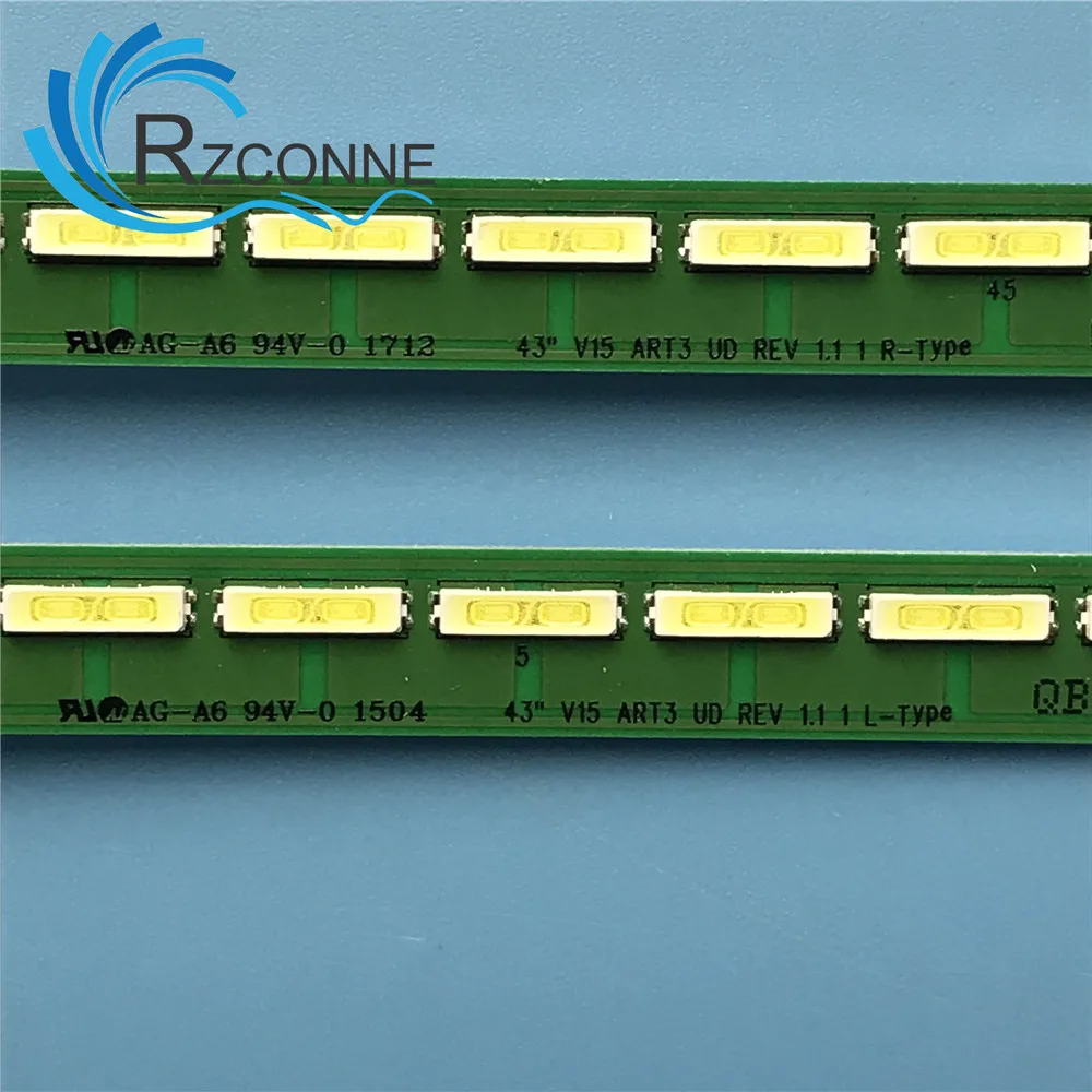 

Лента светодиодной подсветки 48 ламп для телевизора 43 дюйма V15 ART3 UD R-TYPE L 6916L2173A 6916L2172A 6922L-0169A 43UD79-BA