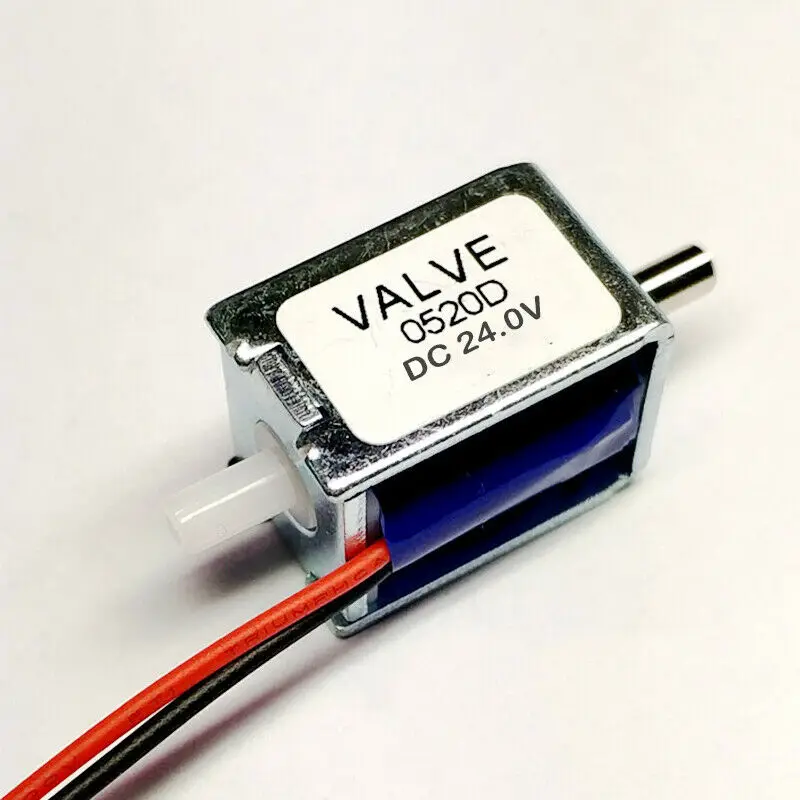 

DC 24V N/C Micro Electric Solenoid Air Valve Normally Closed Small Mini Control Solenoid Valve for Gas Air Pump