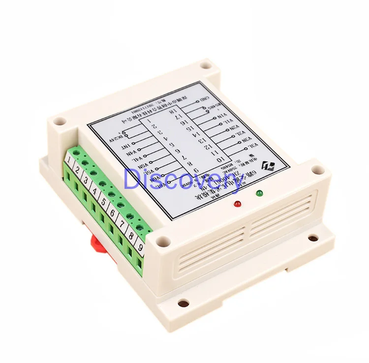 Multi-channel 3/6-channel Voltage Signal Detector True RMS AC Acquisition Module Frequency Measuring Device to RS485