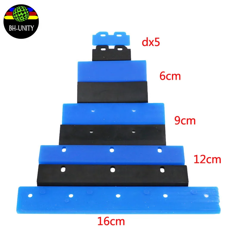 

20 шт./лот синие резиновые дворники для чистки печатающей головки | для экосольвентных принтеров DX4/DX5/5113