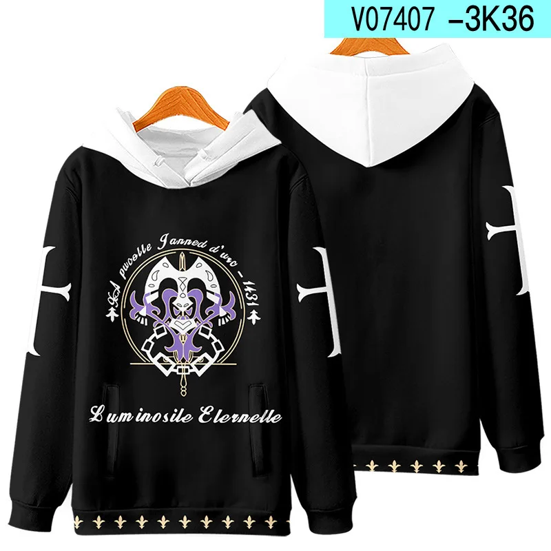 Anime Fate/Stay Night Cosplay Hoodie Women Men Harajuku Sweatshirt Fate Grand Order Pullover Hooded Jacket Casual Sportswear