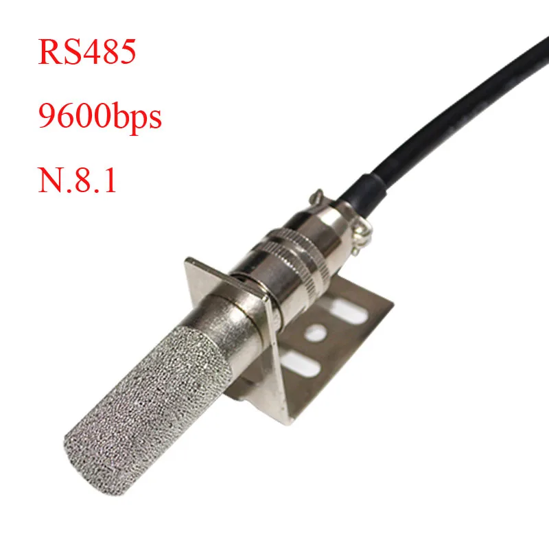 

temperature and humidity transmitter sensor RS485 9600bps n.8.1 -30~80'C 0-100%RH signal captor with metal case with bracket