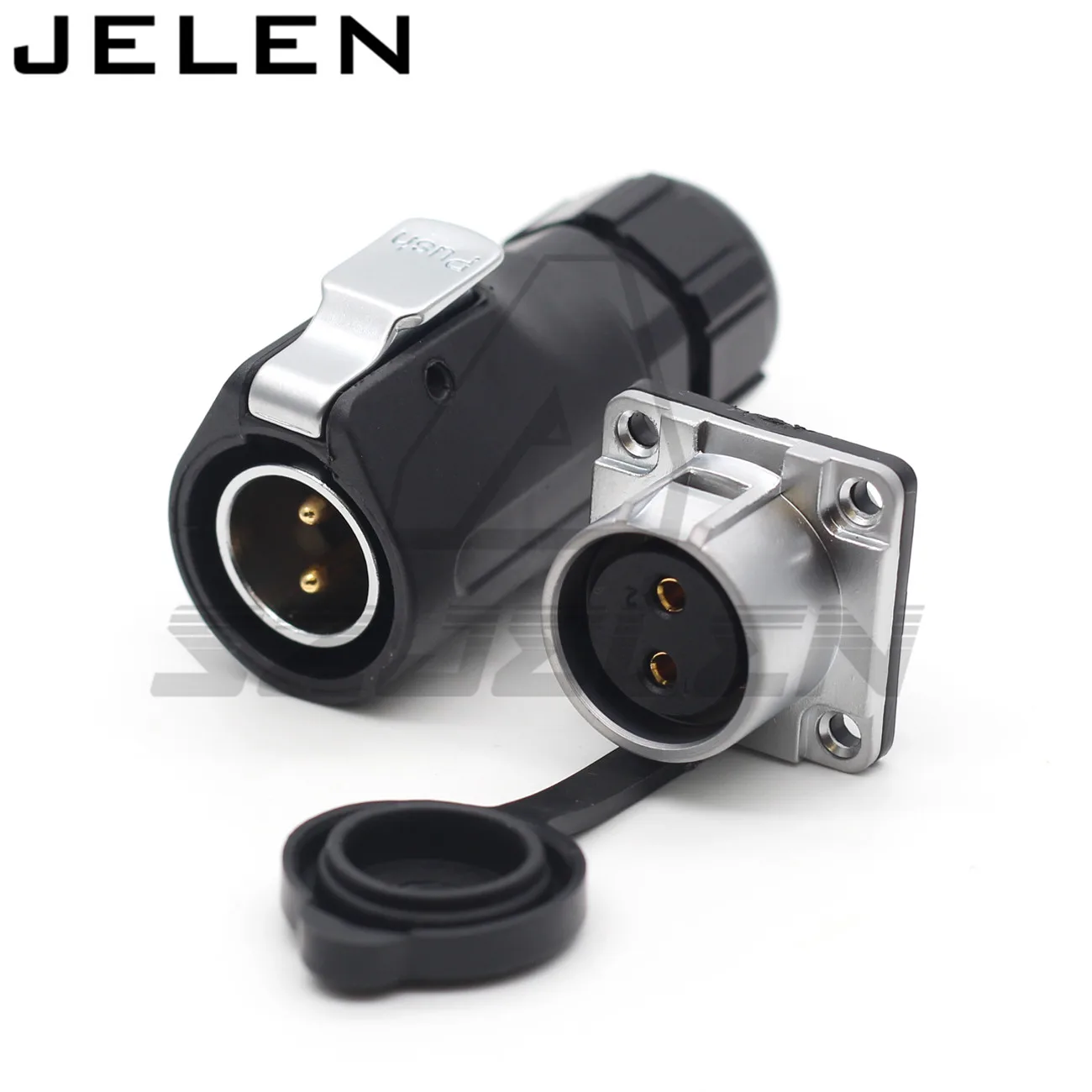 XHE20,  IP67 2/3/4/5/6/7/8/9/10/12 pin Waterproof connector, M20 Panel mount power cable connector plug and socket