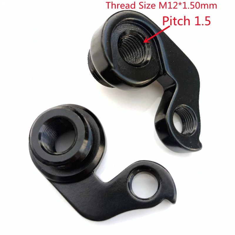 2pc Bicycle Parts MECH dropout For BULLS Wild Cup 3 BULLS black adder 2017 RD Gear derailleur hanger mtb carbon frame bike Saver