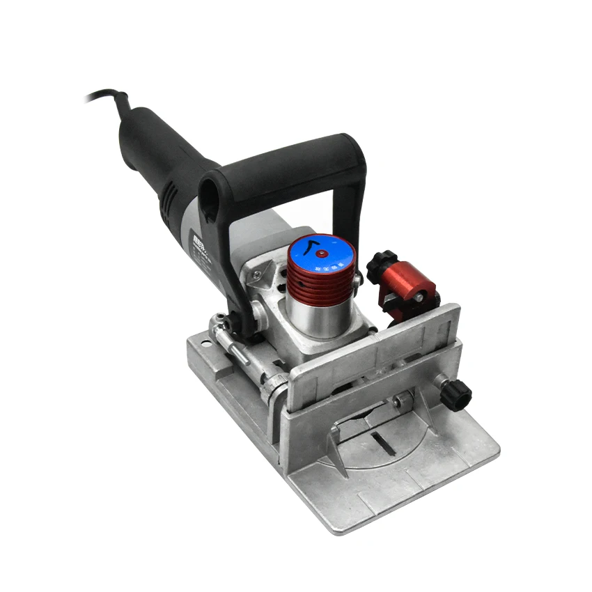 Imagem -05 - Portátil Buraco Oblíquo 3-slot Entalho Máquina de Móveis Conector de Madeira Biscuit Marceneiro Carpintaria Tensionamento Máquina 220v Lmn01