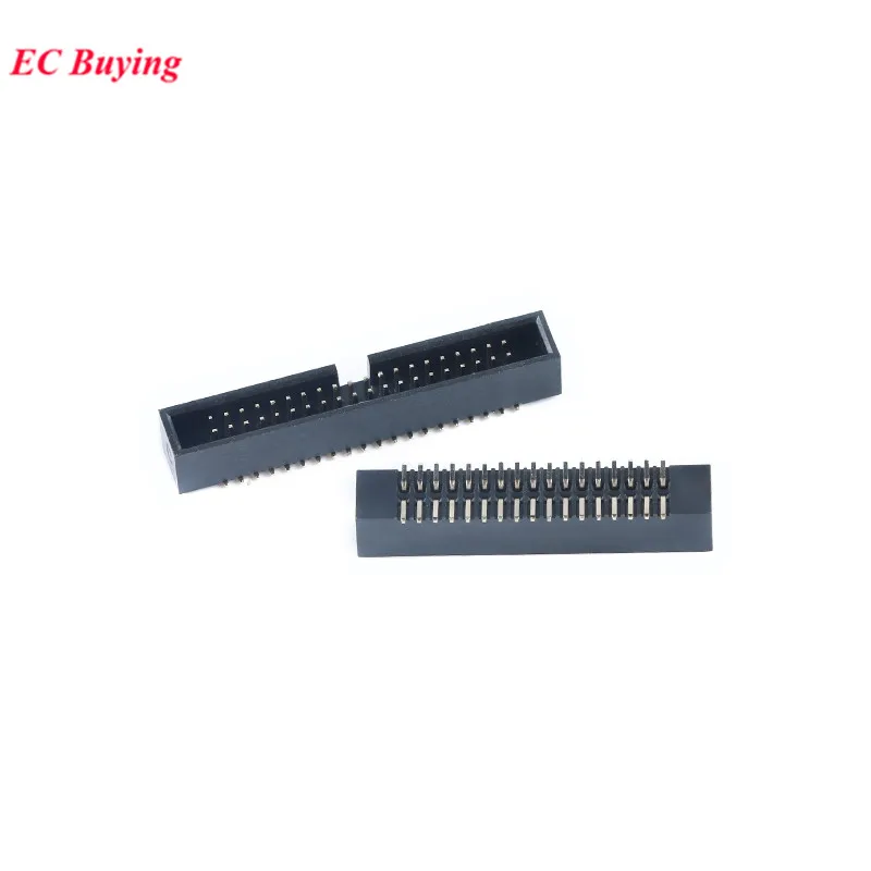 10 sztuk DC3 1.27mm Pitch DC3-6/8/10/12/14/16/20/24/26/30/34/40/50P Pin gniazdo IDC złącze dwurzędowe SMD Pin mężczyzna nagłówek — zdjęcie 6