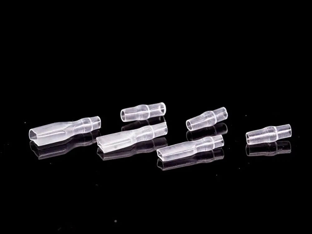 300pcs Assorted Male And Female Crimp Terminal Kit with Insulation Sleeves Spade Connectors for Wiring Projects