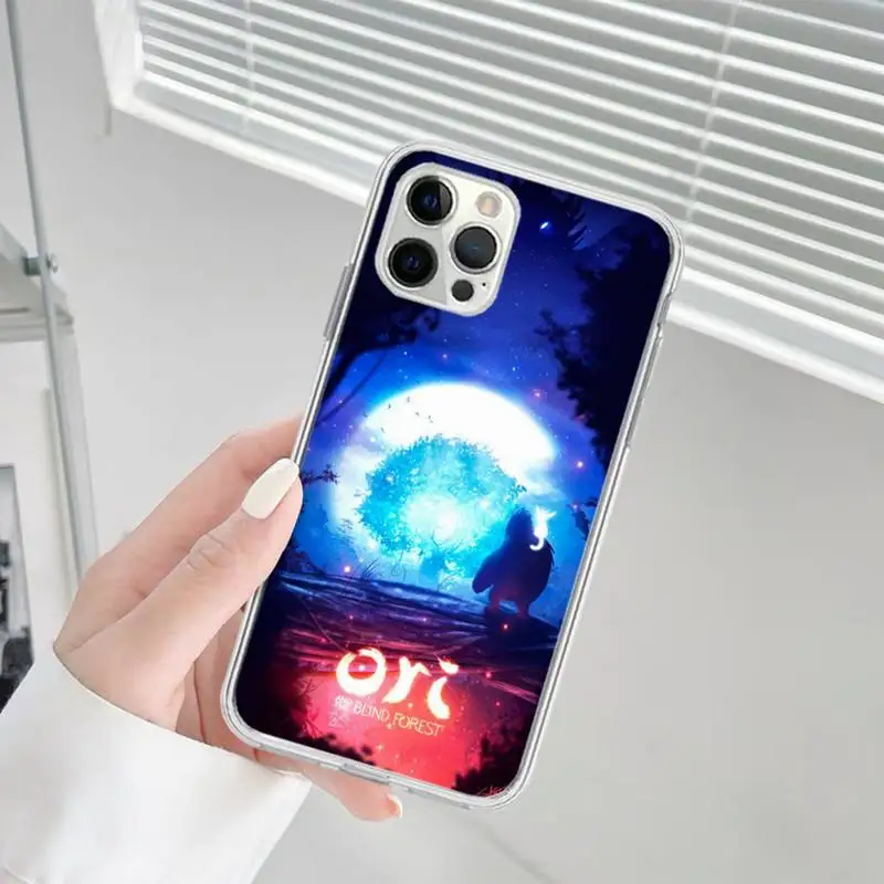 Etui na telefon Ori and the Blind Forest do iPhone 13 12 mini 11 pro Xs max Xr X 8 7 6 6s Plus 5s cover