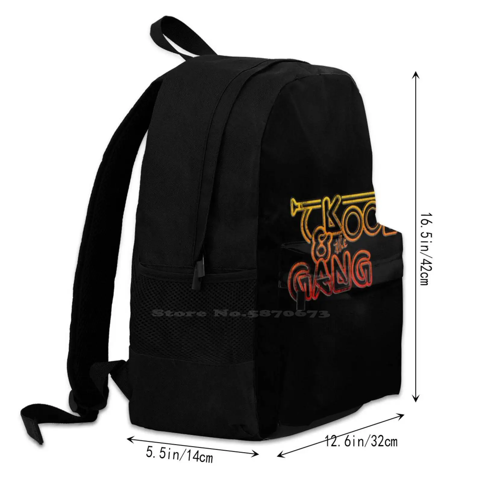 Kool And The Gang-bolsa de viaje para ordenador portátil, bolsos de moda, Kool The Gang Jazz, Robert Bell Funk