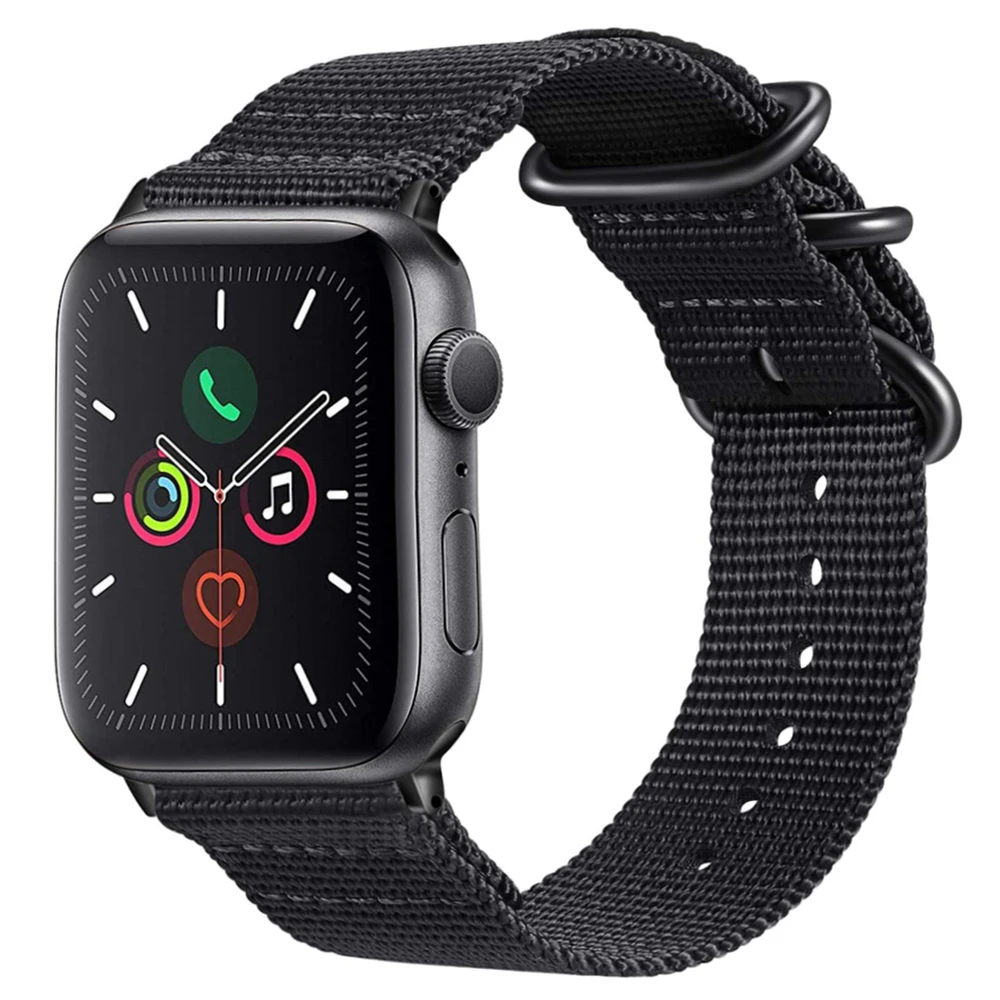 

Correas for apple watch 5 band 44mm 40mm bracelet for iwatch 4 3 2 strap 42mm 38mm nylon watchbands pulseira men women straps