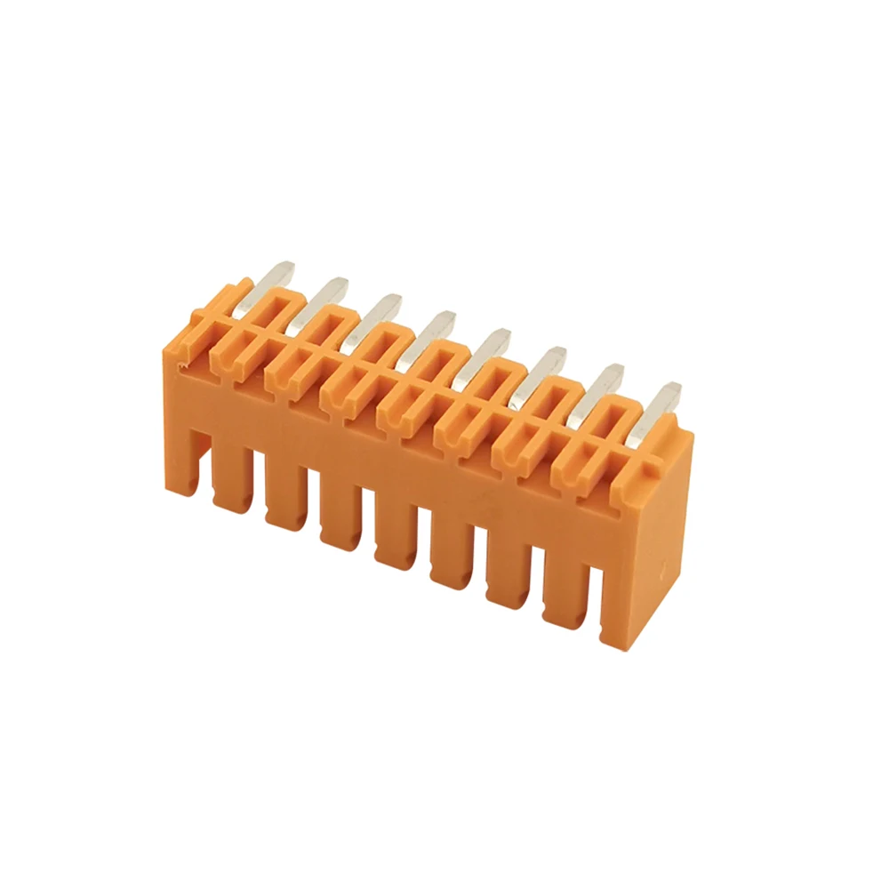 10Pcs 3.5mm SL 3.50/90G KF2EDGJRC 3.5 2P ~12P WEIDMULLER ORANGE PCB CONNECTOR PLUG-IN TERMINAL BlOCKS PHOENIX CONTACT