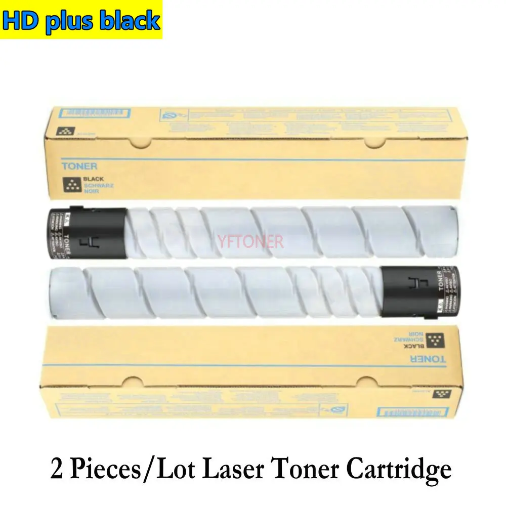 2 Pieces/Lot YFTONER Laser Toner Cartridge for Konica Minolta TN-323 (A87M030) Bizhub 227 287 367 7528 Photocopier