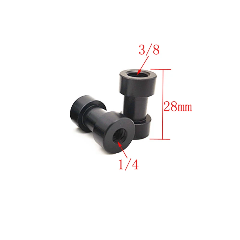1Pcs 1/4 "ถึง3/8" ชายหญิง1/4ถึง1/4หรือ5/8สกรูเกลียวอะแดปเตอร์แผ่นขาตั้งกล้องสกรูสำหรับกล้องขาตั้งกล้องขาตั้งกล้อง