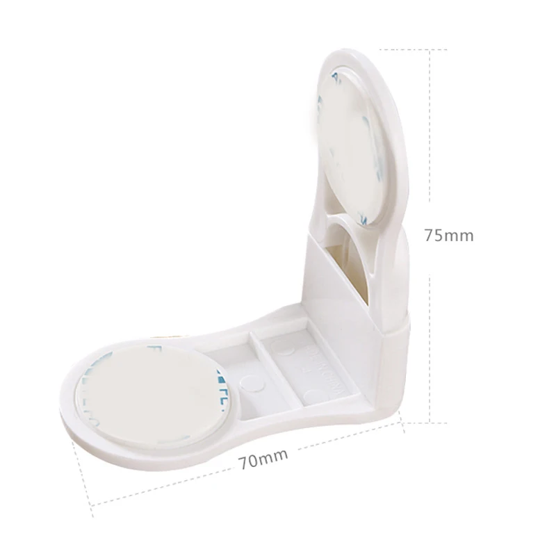 Home Baby Safety Locks Drawer Lock Anti-Pinching Hand Cabinet White Drawer Locks Refrigerator Lock Buckle Children Protection