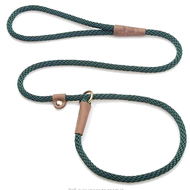 Slip Lead Rope Leash Small Medium and Large Dogs, 1/2\