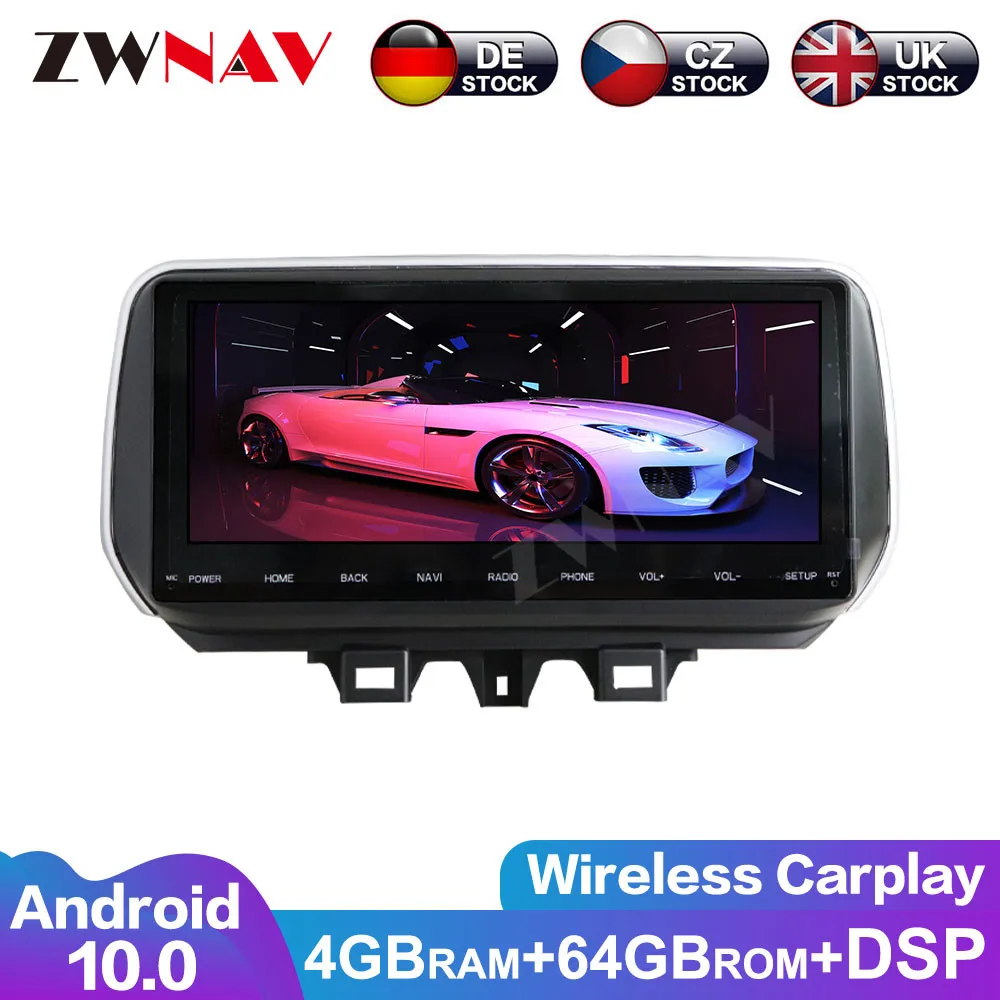 4G LTE Android 10.1 For HYUNDAI TUCSON IX35 2019 2020 - Multimedia Stereo Car DVD Player Navigation GPS Radio