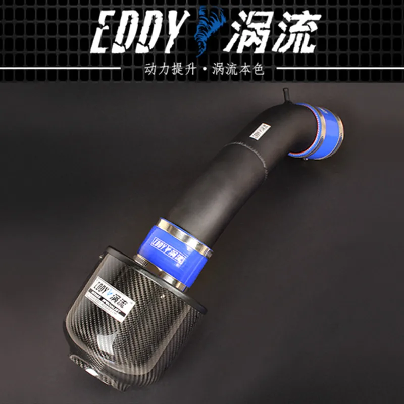 EDDY Intake System Air Intake Pipe & Carbon Fiber Air Filter for Audi Audi A6 A6L A7 1.8T 2.0T 3.0T 2.4L 2.5L 2.8L A8 3.0T