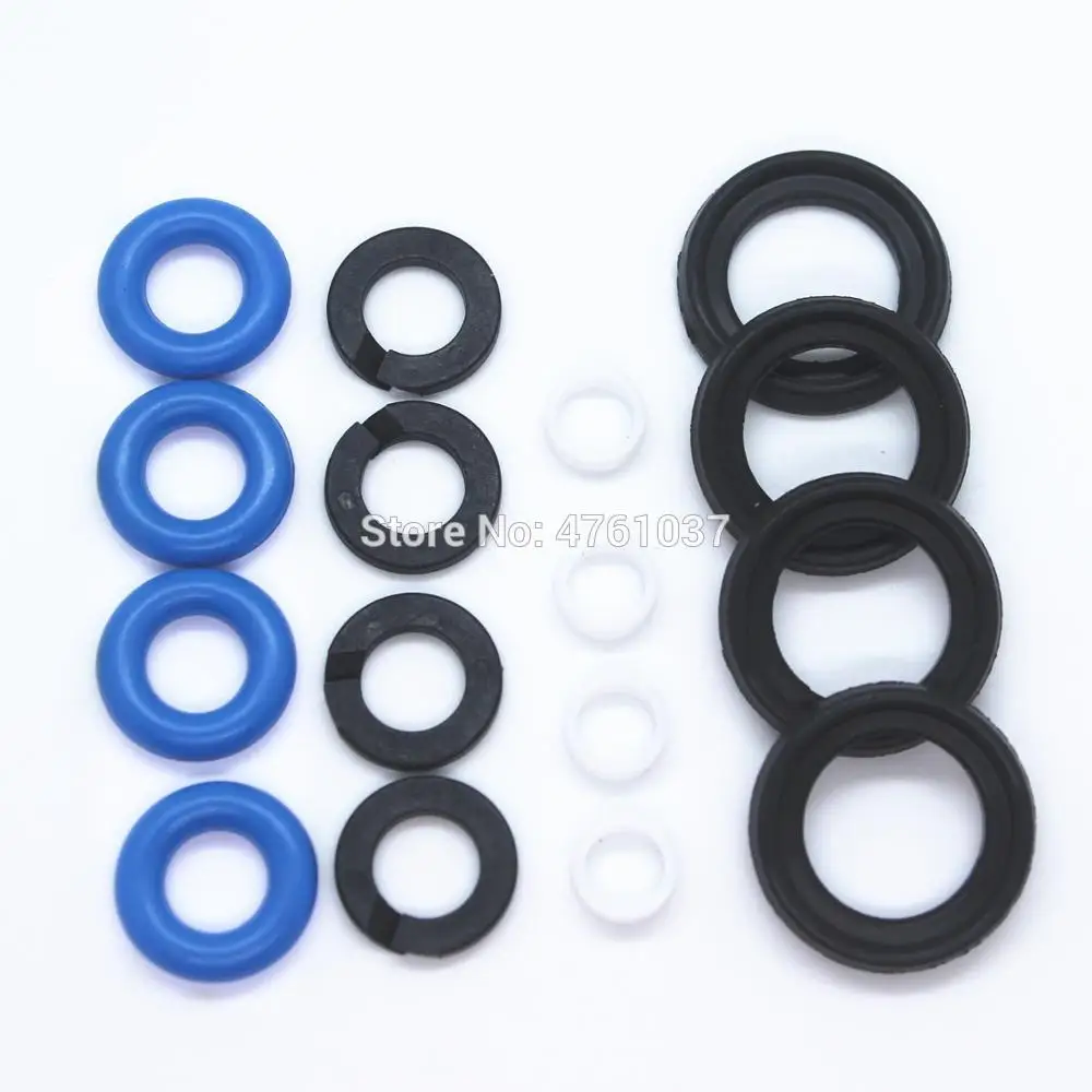 Free Shipping 4 Sets For Hyundai Sonata Kia Optima Sorento 2.4L 2.0 GDI fuel injector repair kit 35310-2G710 For AY-RKG906