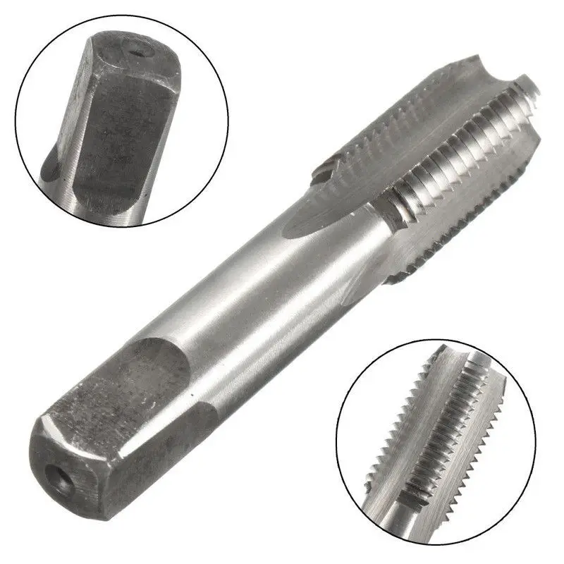 High Speed G1/8 1/4 3/8 1/2 3/4 1 Taper Pipe Tap Npt Metal Screw Thread Cutting For Bench Drills Tapping Machines Hand Drills