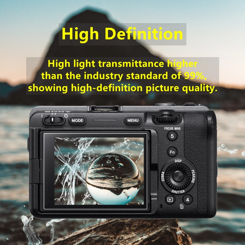 Стекло для камеры Sony fx3 Защитная пленка для экрана камеры Sony ILME-FX3 твердое закаленное стекло ультратонкая защита для экрана