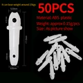 50 Piezas Blancas