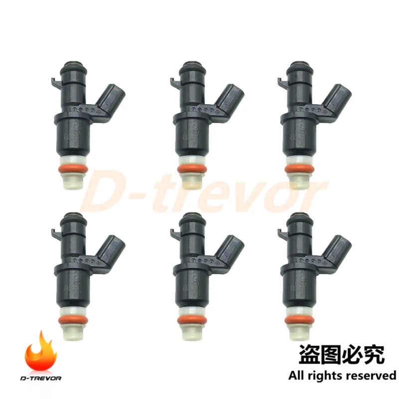 

6Pcs 16450-R5A-A01 Fuel Injector For Honda Crosstour 2012-2015 2.4L