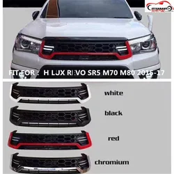 OWN DESIGN MODIFIED LED GRILL PICKUP TRUCK FRONT GRILL GRILLE FIT FOR HILUX REVO SR5 M70 M80 2015-17 FRONT GRILL MATT