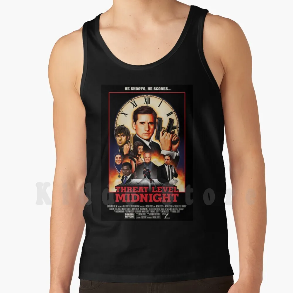 Threat Level Midnight Tank Tops Vest Sleeveless Threat Level Midnight Threat Level Midnight Threat Level Midnight The