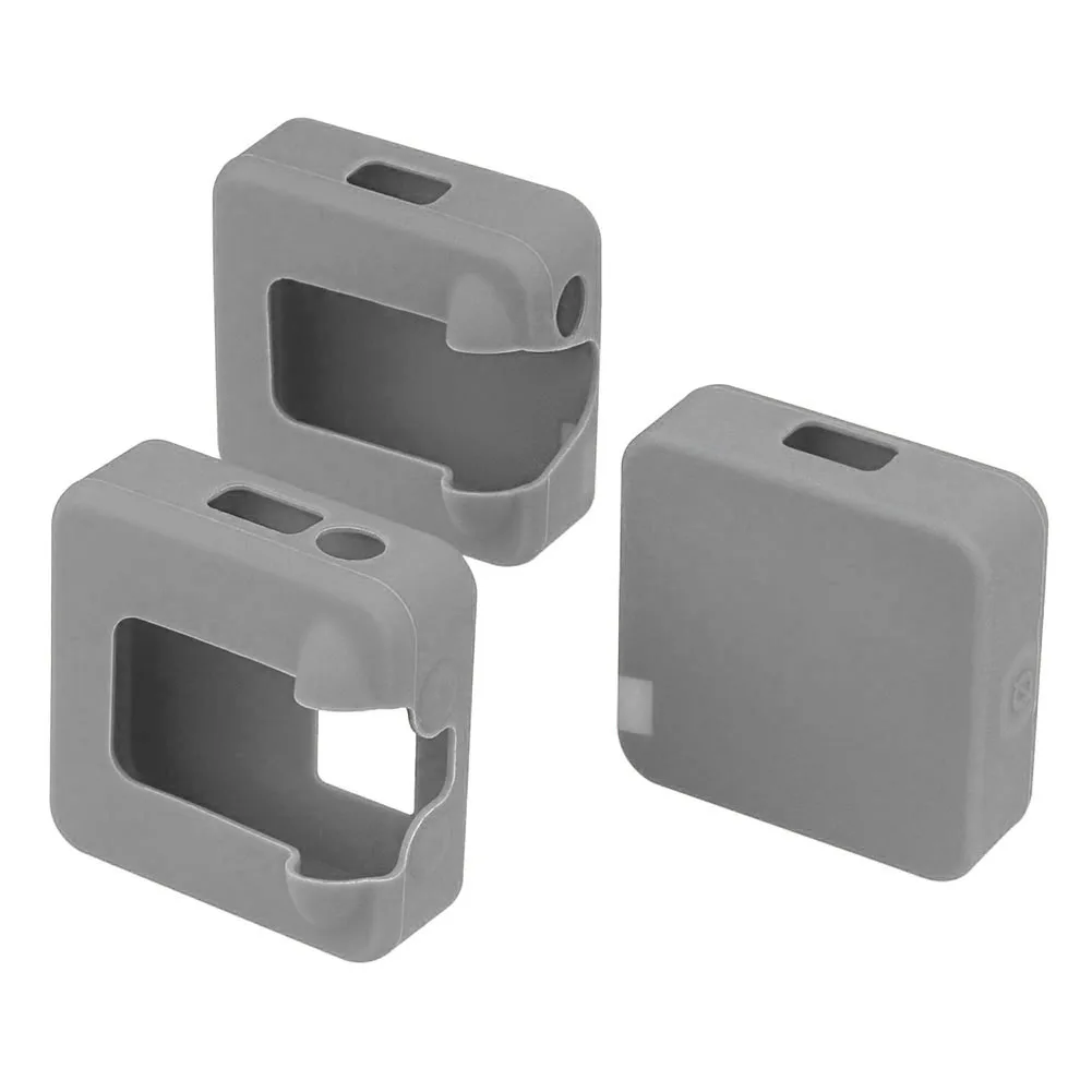 3 قطعة/المجموعة لينة سيليكون ميكروفون حالة ل ركب اللاسلكية الذهاب II/ركب اللاسلكية الذهاب 2 ميكروفون لاسلكي اكسسوارات