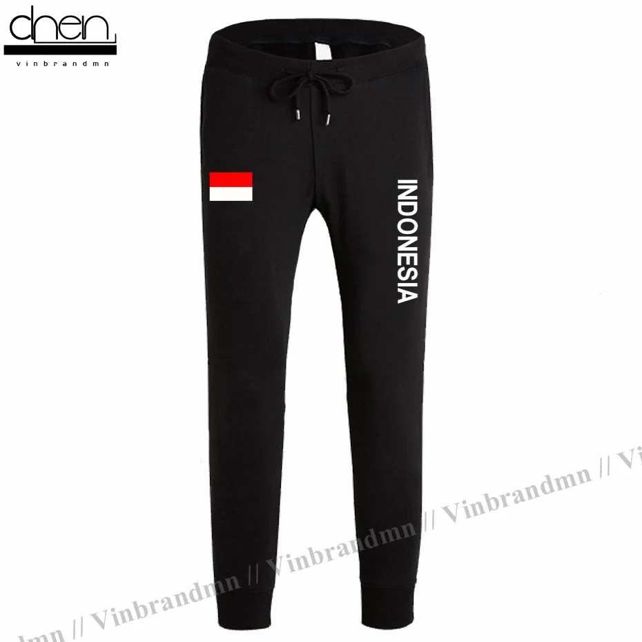 

Indonesia Indonesian IDN ID mens pants joggers jumpsuit sweatpants track sweat fitness fleece tactical casual nation country NEW