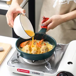 Ceramic cookware frying pan non stick cooking pot set saucepan fry pan breakfast crepe egg maker pan japanese kitchen utensils