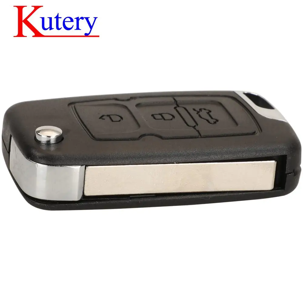 jingyuqin 3BTN Flip Remote Key Shell For Geely Emgrand 7 EC7 EC715 EC718 7-RV EC7-RV EC715-RV EC718-RV With 3 Types Key Blade