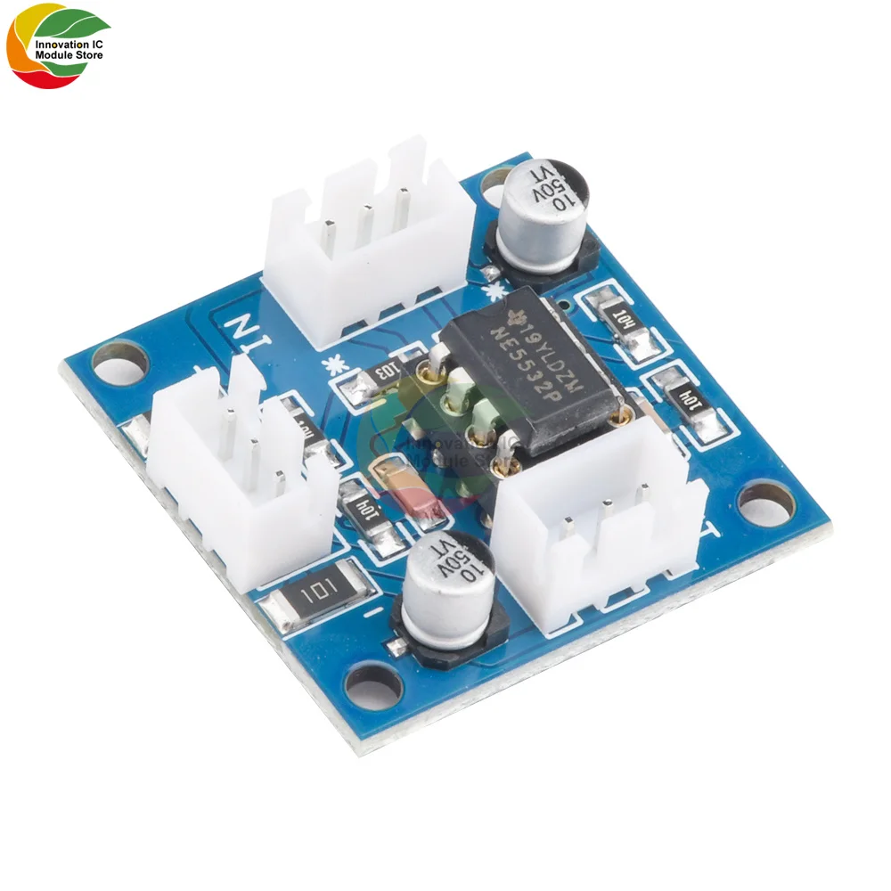 NE5532 OP-AMP HIFI Audio Preamplifier Multi-amplifier Module Dual Power Preamplifier Board Bluetooth Preamplifier Board Module