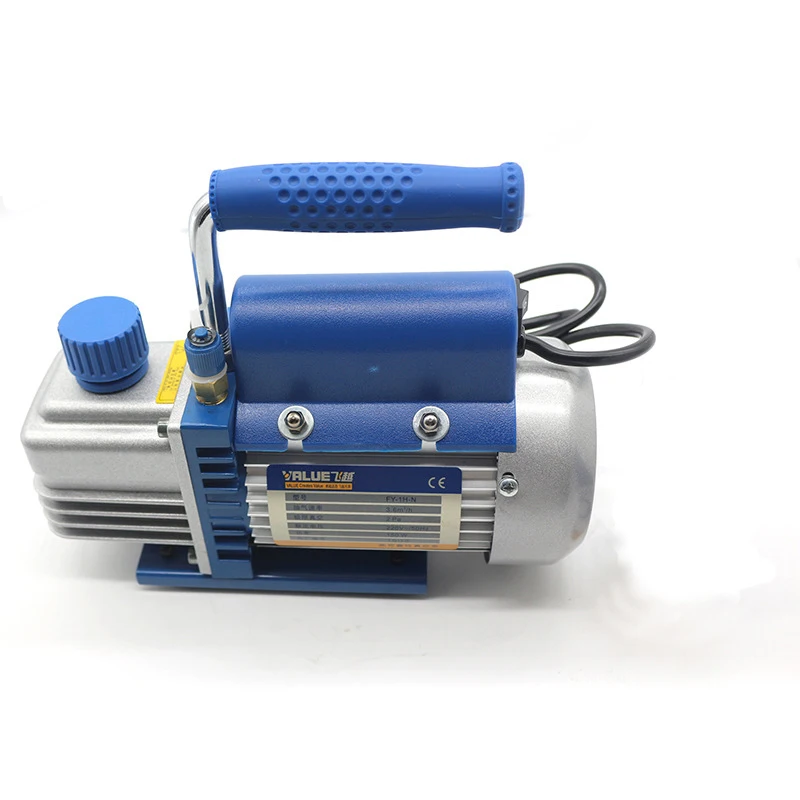 

FY-1H-N Rotary Vane Single Stage air vacuum pump 2PA ultimate vacuum for Air Conditioning and LCD screen separator 220V 150W