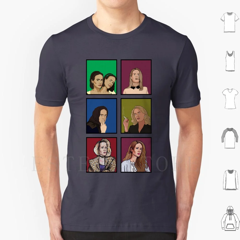 Футболка мужская хлопковая с принтом Билли Дин, Ховард, дом убийства, Лана, зим