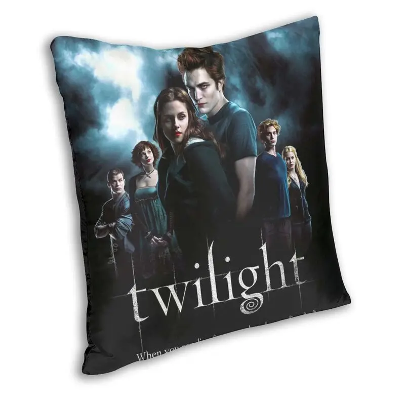 The Twilight Saga Vampire Cushion Covers Sofa Home Decorative Fantasy Film Square Throw Pillow Cover 45x45cm