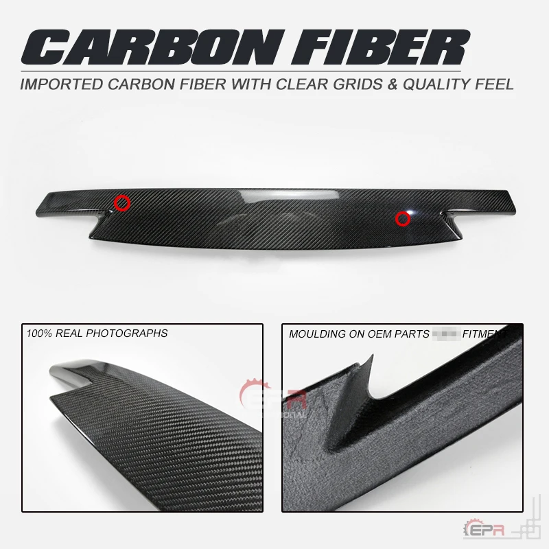 

Carbon Fiber Front Bumper Trim For Mazda MX5 Miata ND Front Grill Cover Body Kit Tuning For Miata MX5 Racing Part