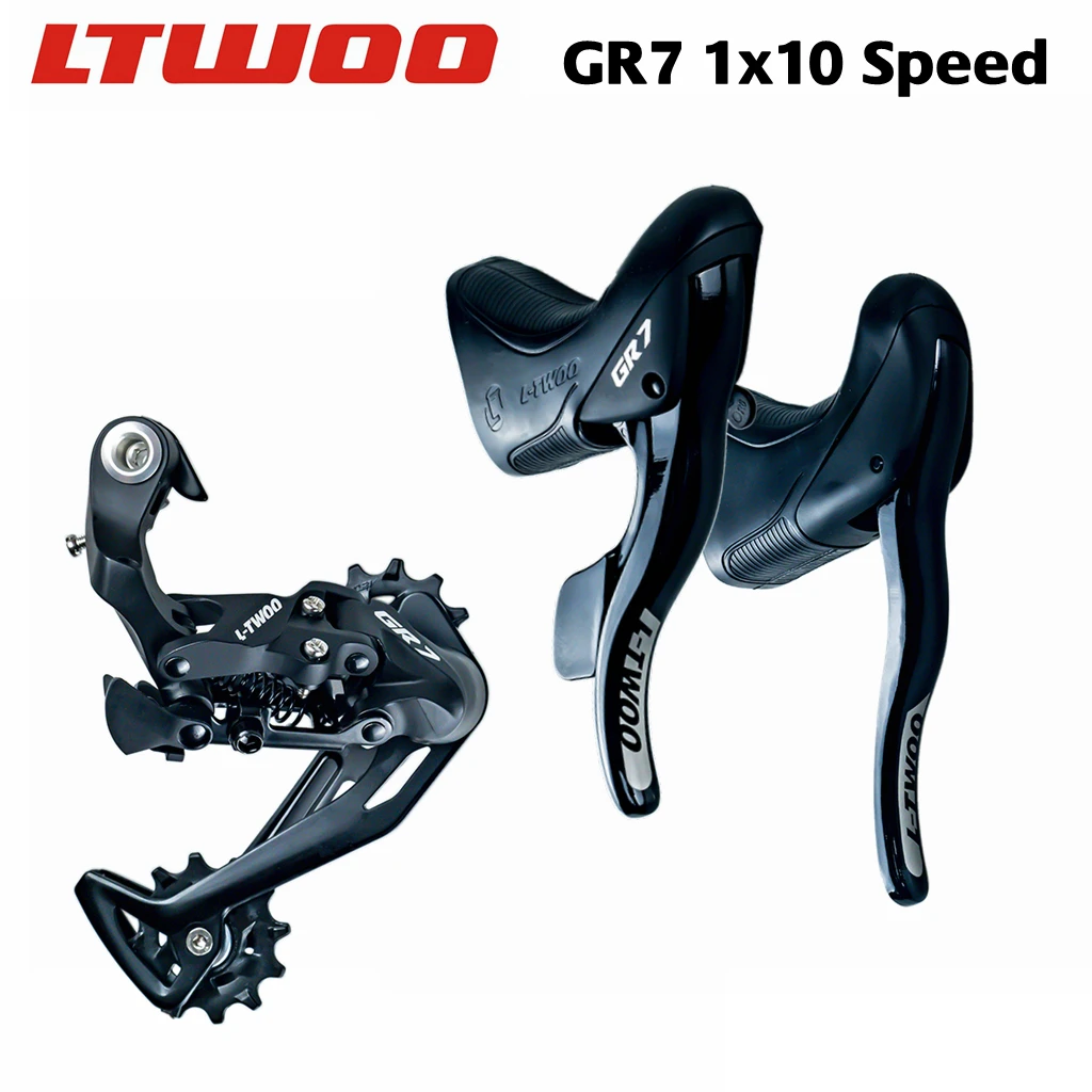 

LTWOO GR7 1x10 Speed, 10s Road Groupset, R/L Shifter + Rear Derailleurs, gravel-bikes Cyclo-Cross