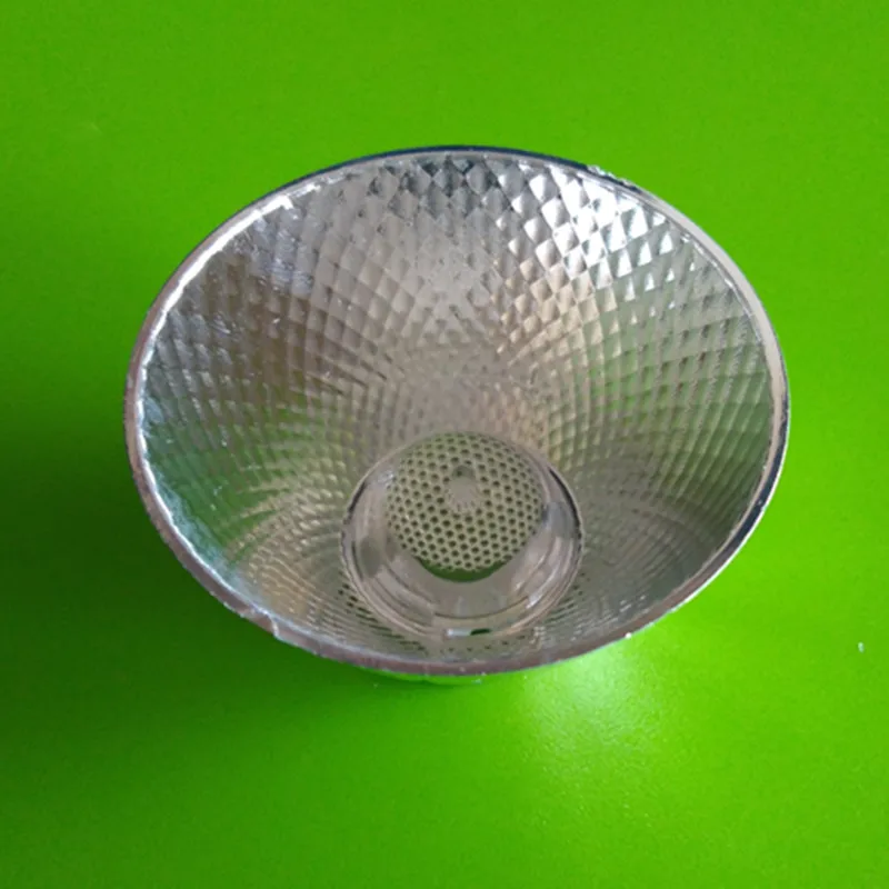 Plastic Diameter 50 70MM COB led condenser  reflector cup bowl with bracket holder for lamp beads 1414