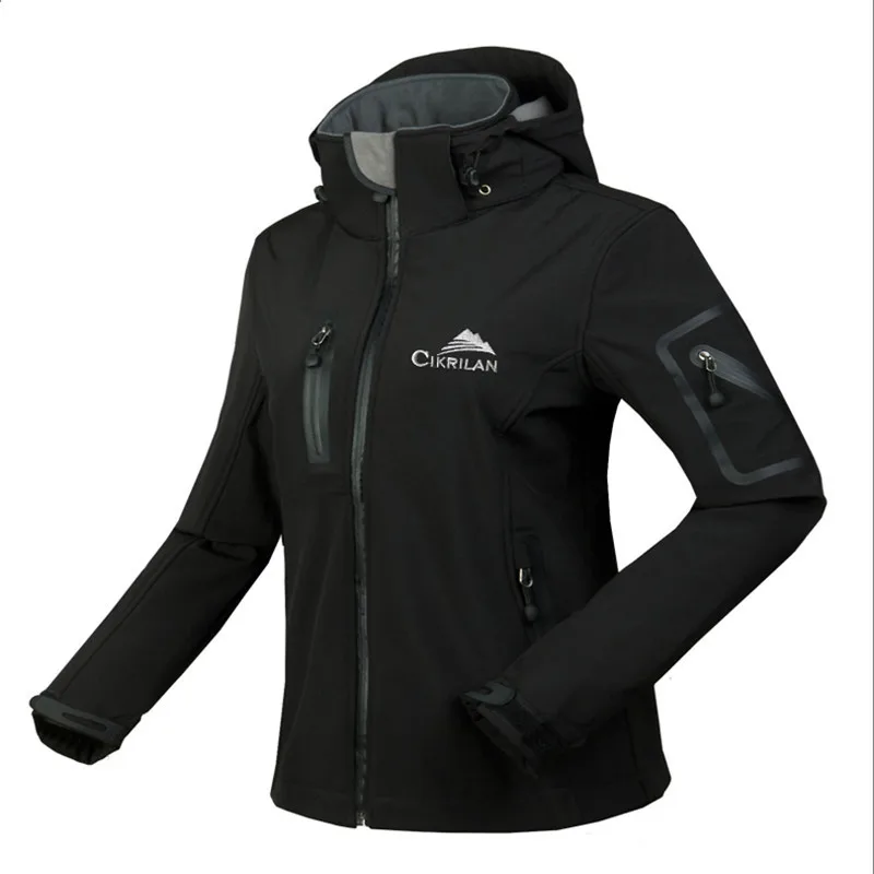 GWater Resistente Respirável Softshell Jacket Mulheres Blusão Impermeável Esportes Ao Ar Livre Escalada Caminhadas Camping Pesca Inverno