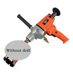 2400W 168mmElectric Diamond Core Drilling Machine High power Handheld Concrete Core Drill Machine with Water Pump Accessories