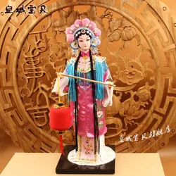Human Doll Chinese Peking Opera Costume Traditional Handicrafts Silk Man Refined Ancient Doll Cabinet Decoration Gift for Girl