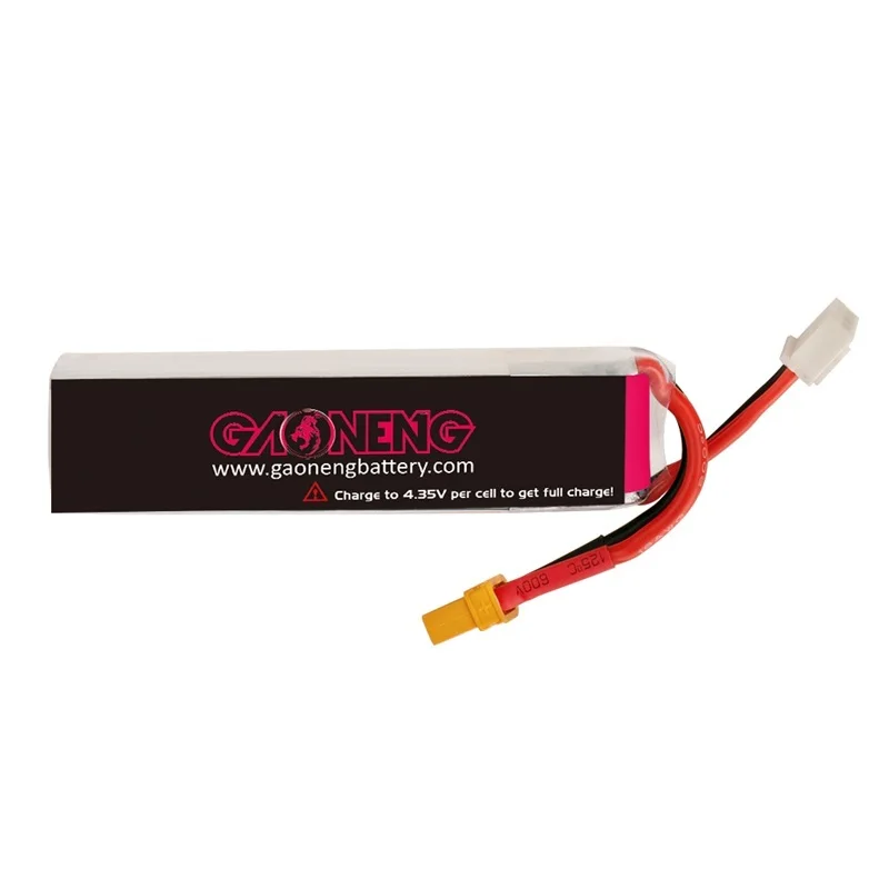 1-10PCS GAONENG GNB 720mAh 7.6V 2S 100C/200C HV XT30U-F Plug Lipo Battery for RC FPV  Whoop Frame Kit Tinywhoop Racing Drone